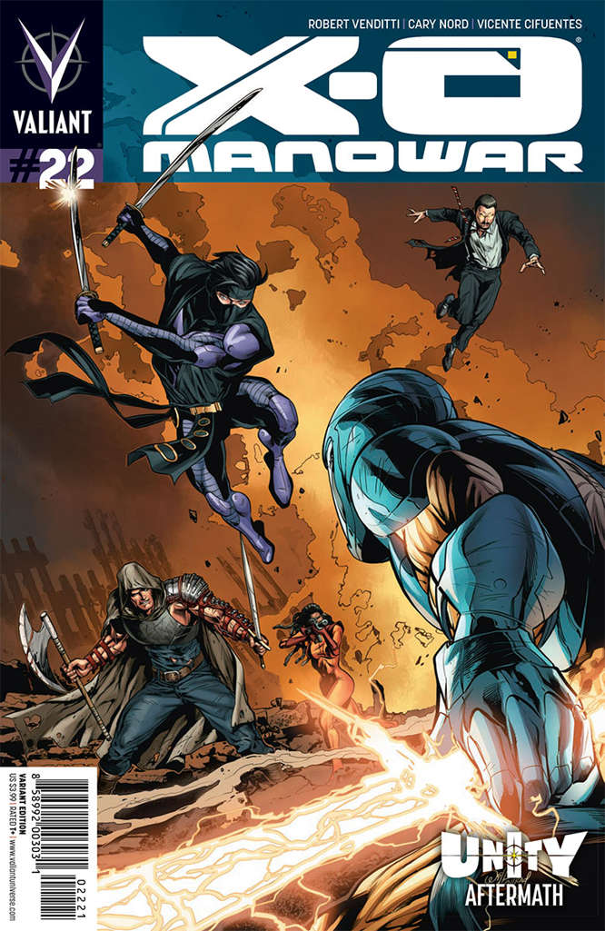 X-O Manowar (3rd Series) #22 Variation A