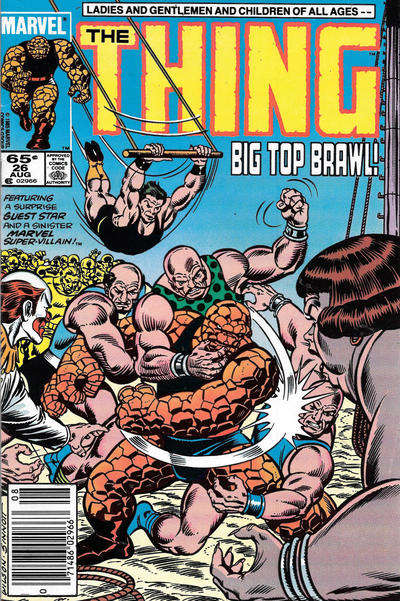 The Thing #26 Newsstand Edition