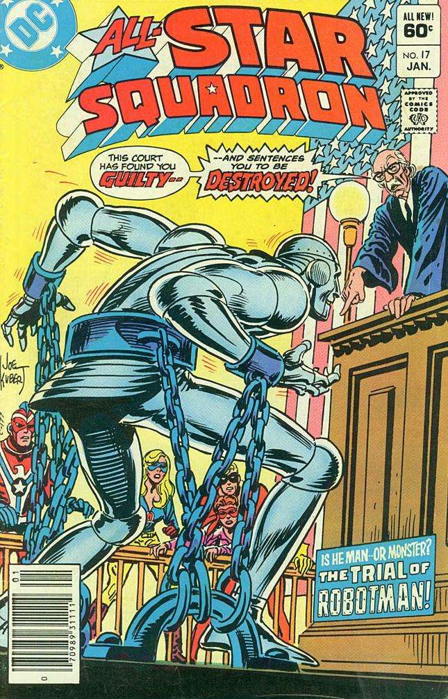 All-Star Squadron #17 Newsstand Edition