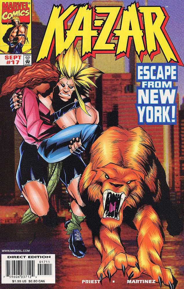 Ka-Zar (3rd Series) #17
