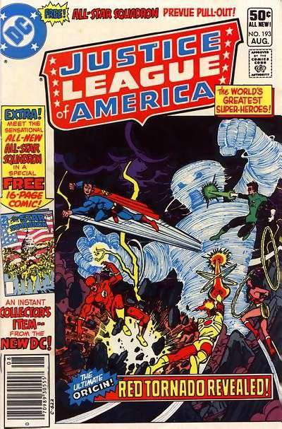 Justice League of America #193 Newsstand Edition