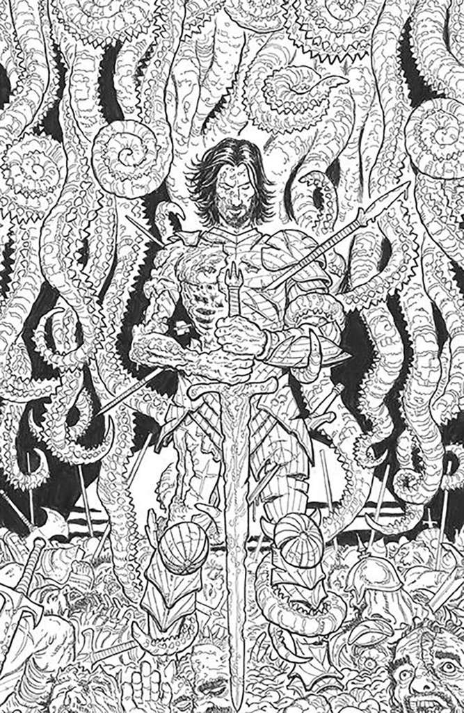 BRZRKR: Poetry of Madness #1 Variation I
