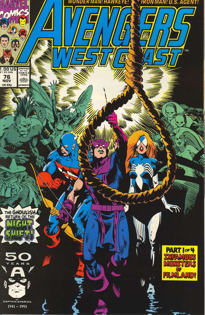 Avengers West Coast #76