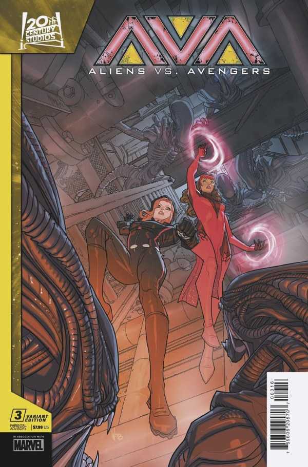 Aliens vs. Avengers #3 Variation C