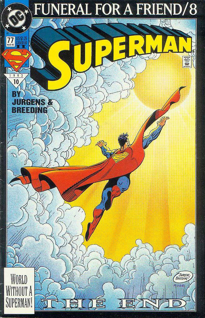 Superman (2nd Series) #77  - 2nd printing