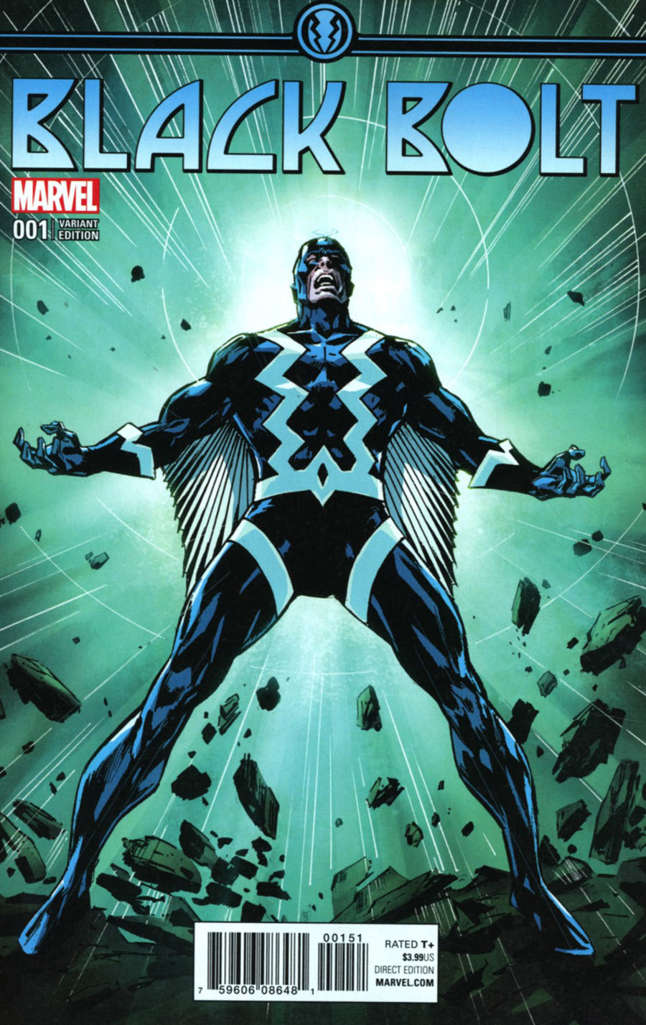 Black Bolt #1 Variation D