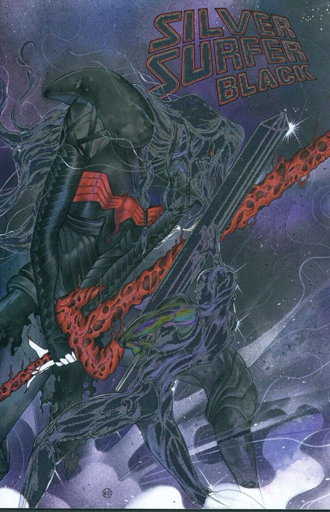 Silver Surfer: Black #4 Variation D