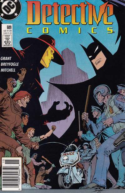 Detective Comics #609 Newsstand Edition