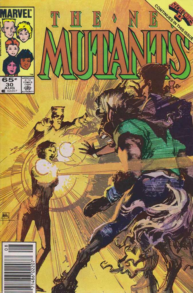 The New Mutants #30 Mark Jewelers Insert Edition