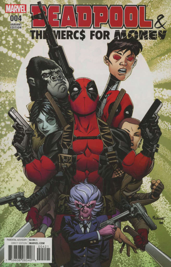 Deadpool & The Mercs For Money (2nd Series) #4 Variation C