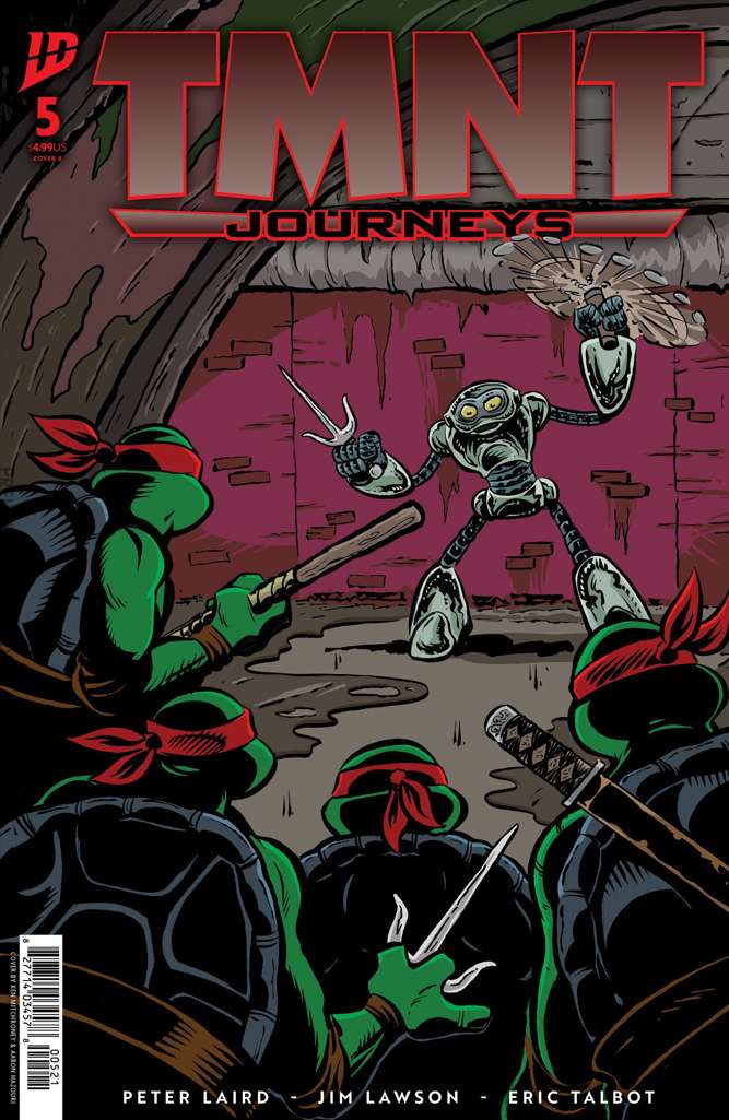 Teenage Mutant Ninja Turtles: Journeys #5 Variation B