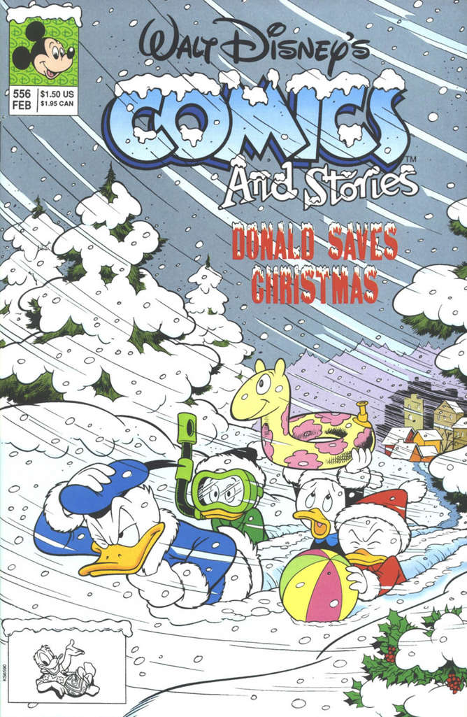 Walt Disney’s Comics and Stories #556