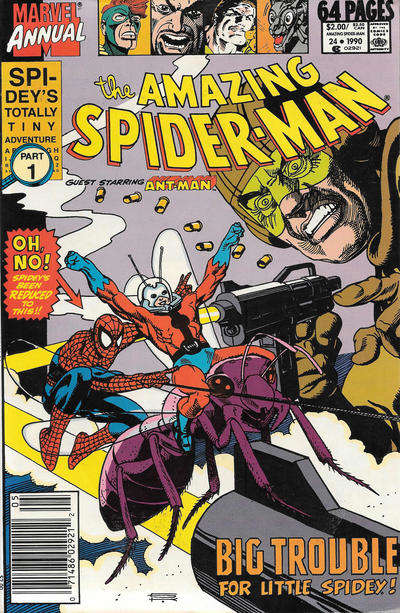 The Amazing Spider-Man Annual #24 Newsstand Edition