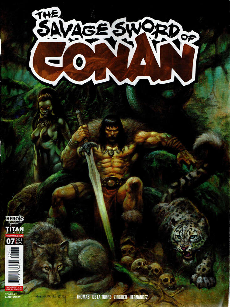The Savage Sword of Conan (3rd Series) #7 Variation A