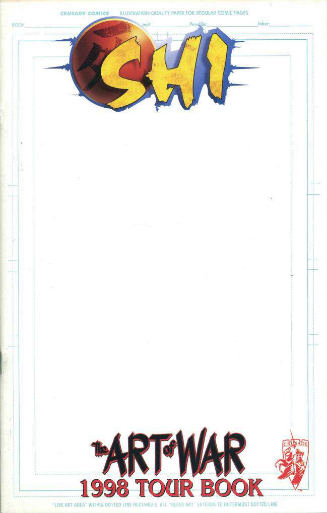 Shi: Art of War Tour Book