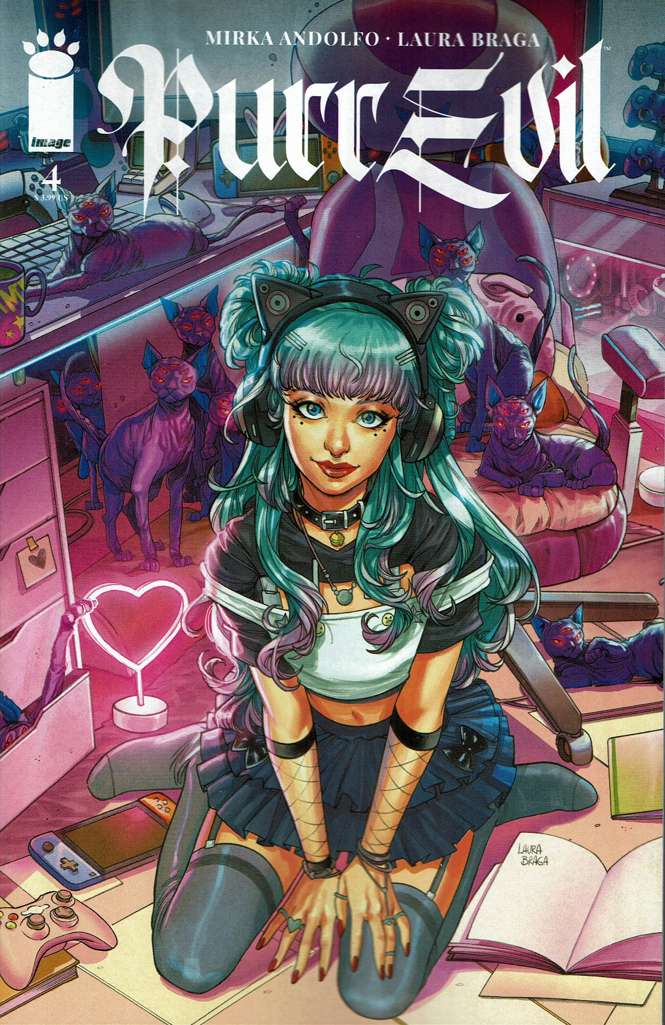 Purr Evil #4 Variation A