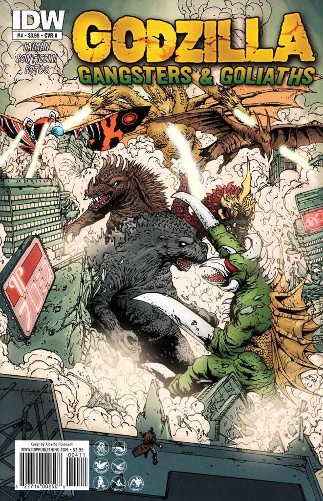 Godzilla: Gangsters & Goliaths #4 Variation A