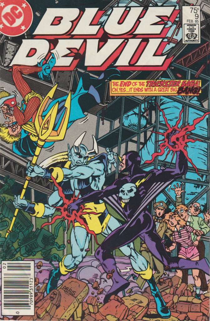 Blue Devil #9 Newsstand Edition