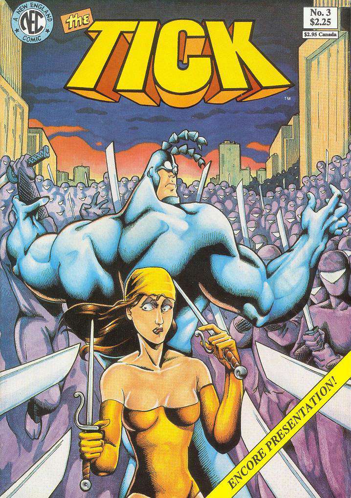 The Tick #3  - 2nd printing