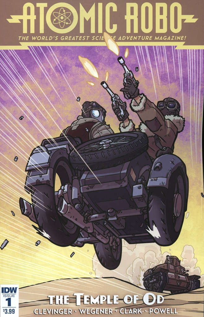 Atomic Robo and the Temple of Od #1