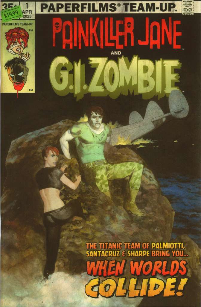 Paperfilms Team-Up: Painkiller Jane and G.I. Zombie