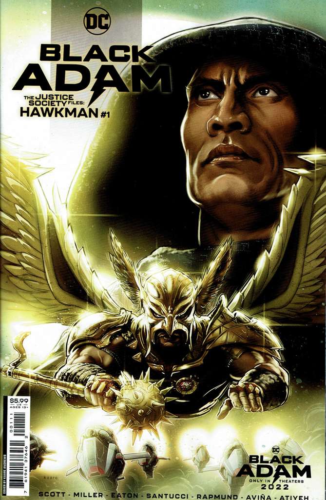 Black Adam—The Justice Society Files: Hawkman #1