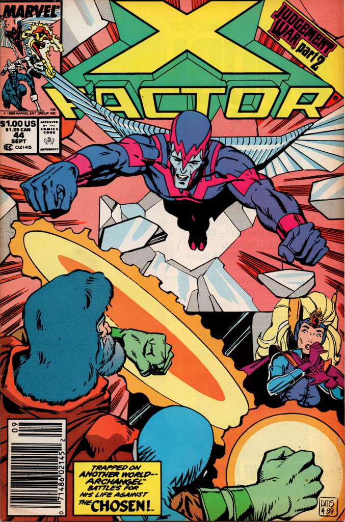 X-Factor #44 Newsstand Edition