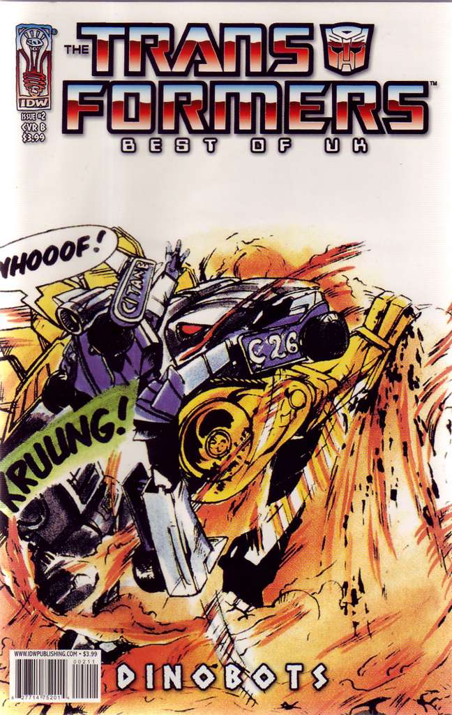 The Transformers: Best of UK: Dinobots #2 Variation B