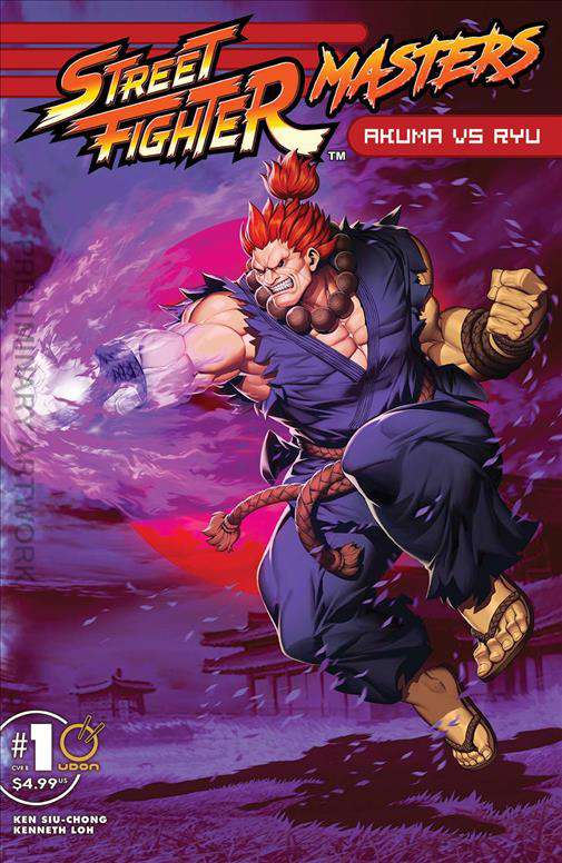 Street Fighter Masters: Akuma Vs. Ryu #1 Variation C