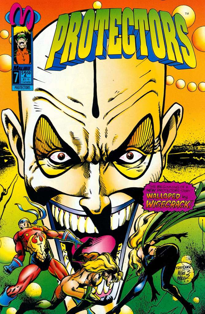 The Protectors (Malibu) #7 Collector’s Set