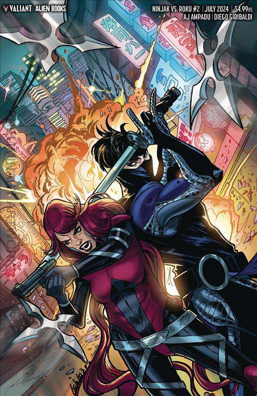 Ninjak Vs. Roku #2 Variation C