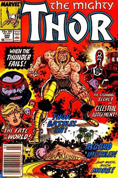 Thor #389 Newsstand Edition