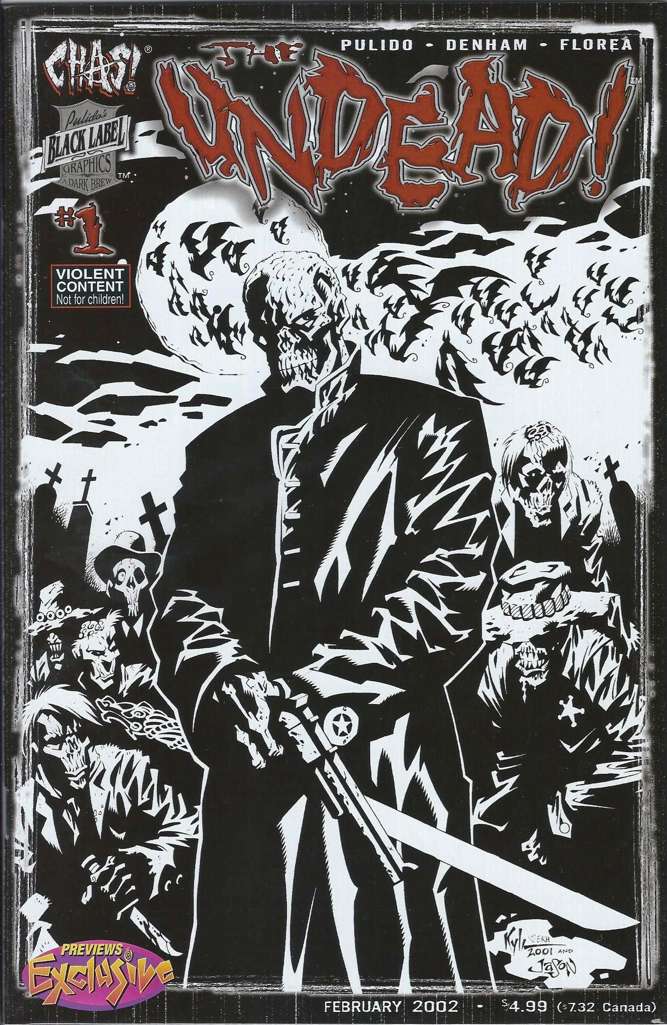 The Undead #1 Variation B