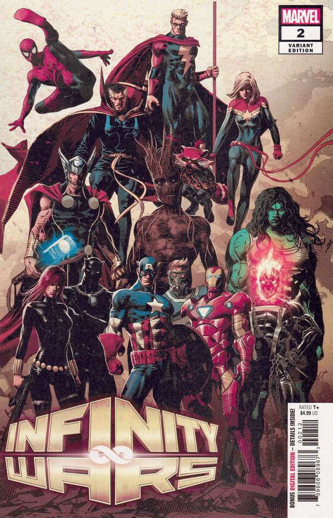 Infinity Wars #2  - 2nd printing