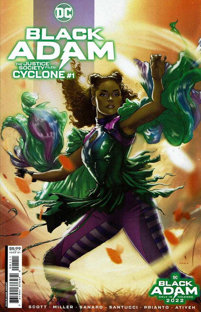 Black Adam—The Justice Society Files: Cyclone #1