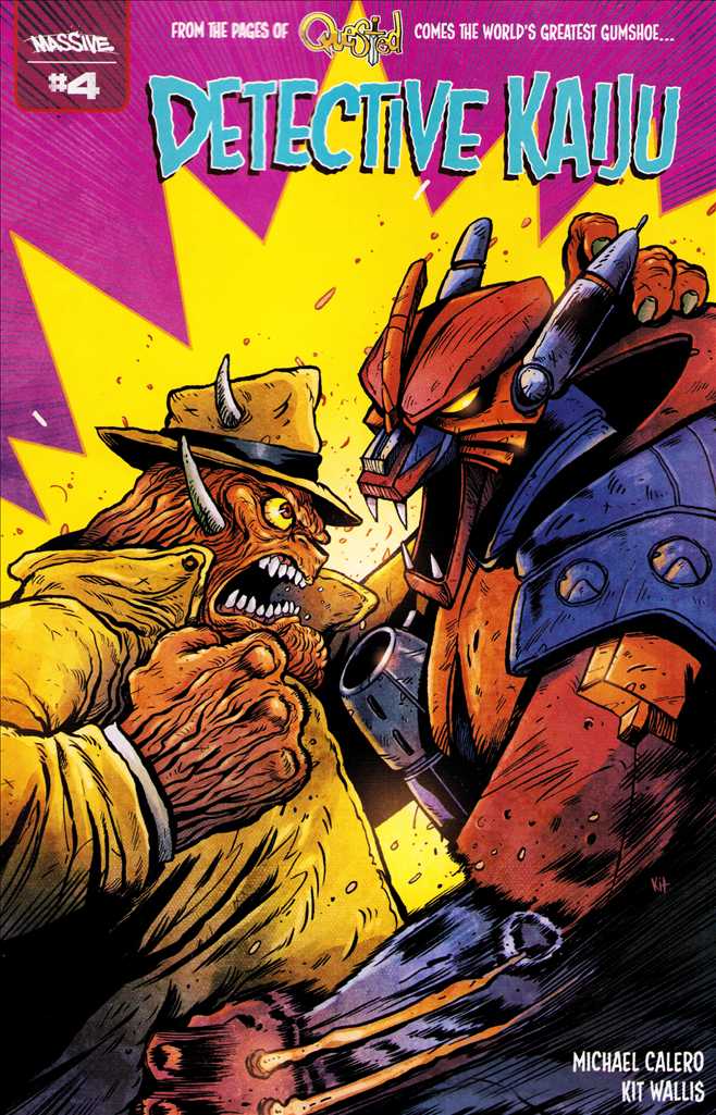 Detective Kaiju #4 Variation A