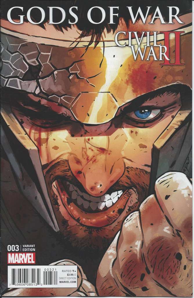 Civil War II: Gods Of War #3 Variation A