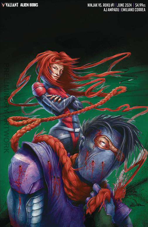 Ninjak Vs. Roku #1 Variation D