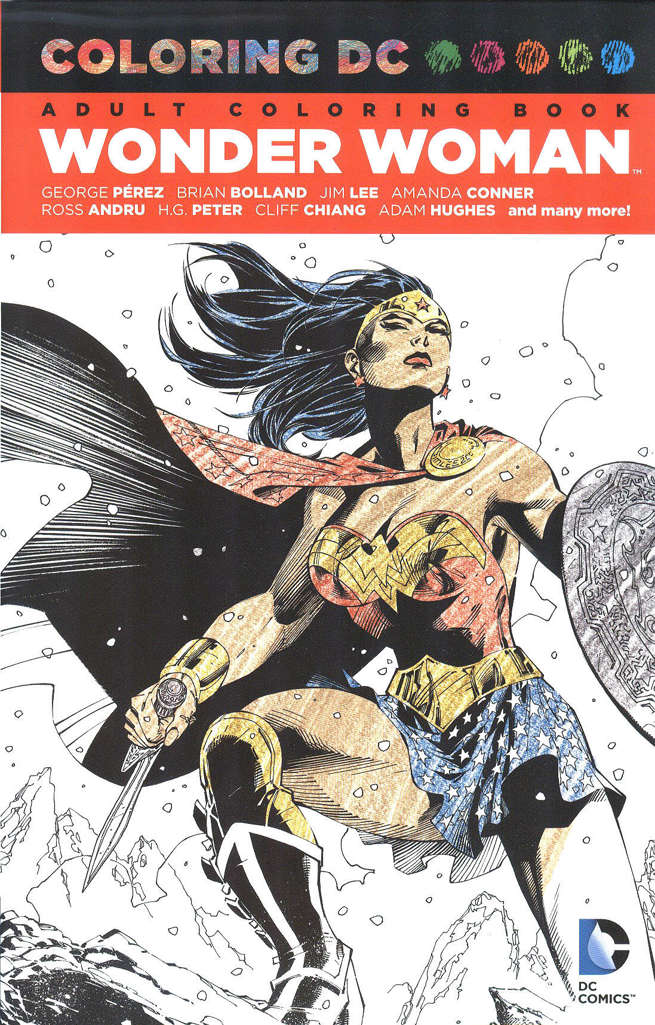 Coloring DC: Wonder Woman