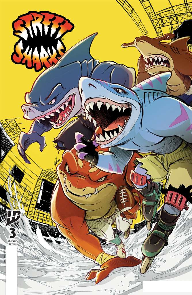 Street Sharks (IDW) #3 Variation B