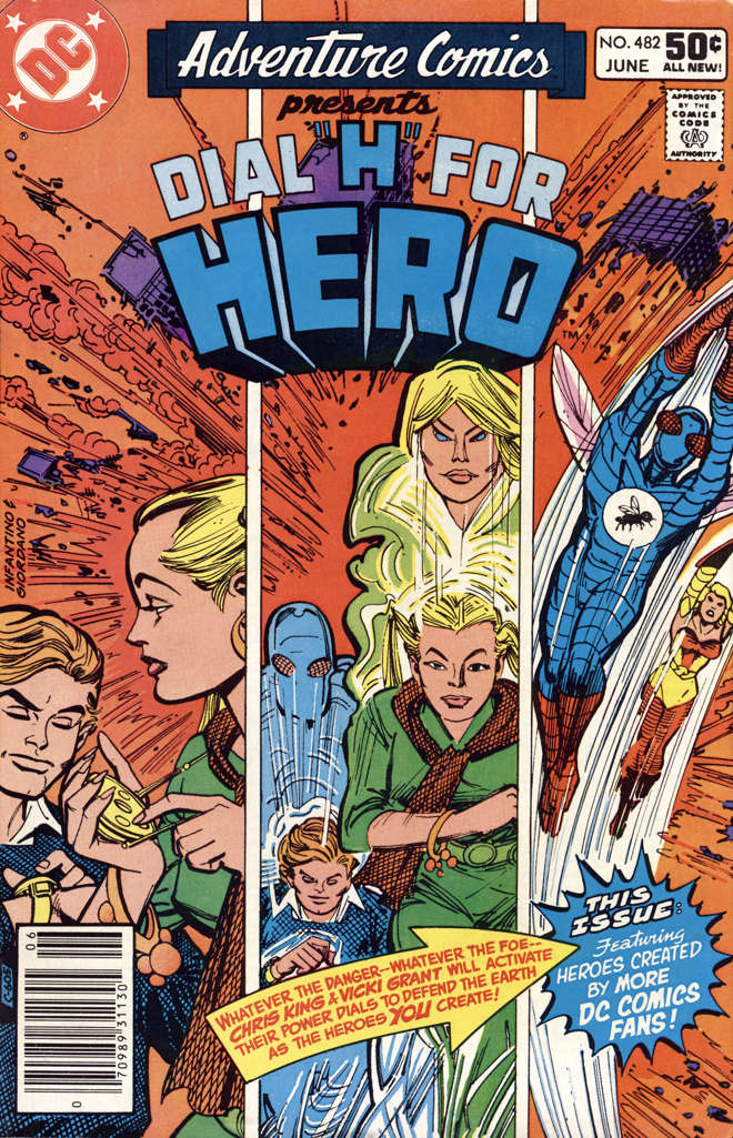 Adventure Comics #482 Newsstand Edition