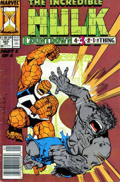 The Incredible Hulk #365 Newsstand Edition