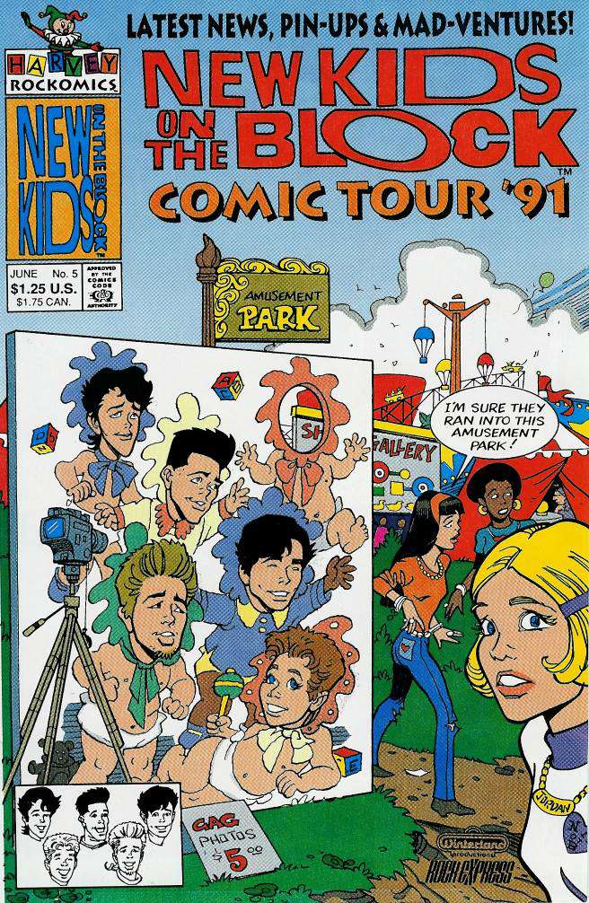 New Kids on the Block Comic Tour ’90 #5
