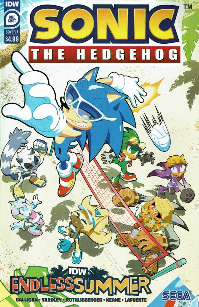 IDW Endless Summer—Sonic the Hedgehog #1 Variation A