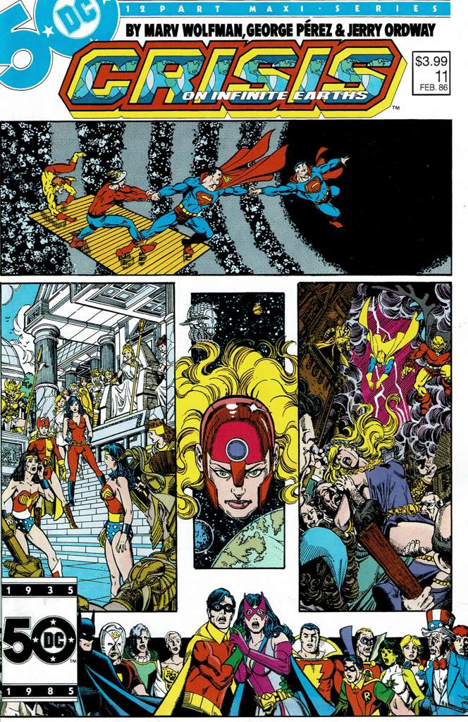 Crisis On Infinite Earths #11 Variation A