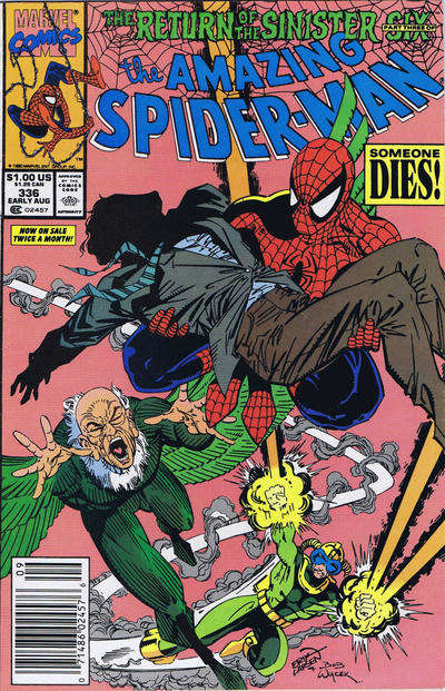 The Amazing Spider-Man #336 Newsstand Edition