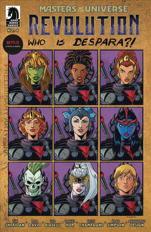 Masters of the Universe: Revolution #4 Variation B