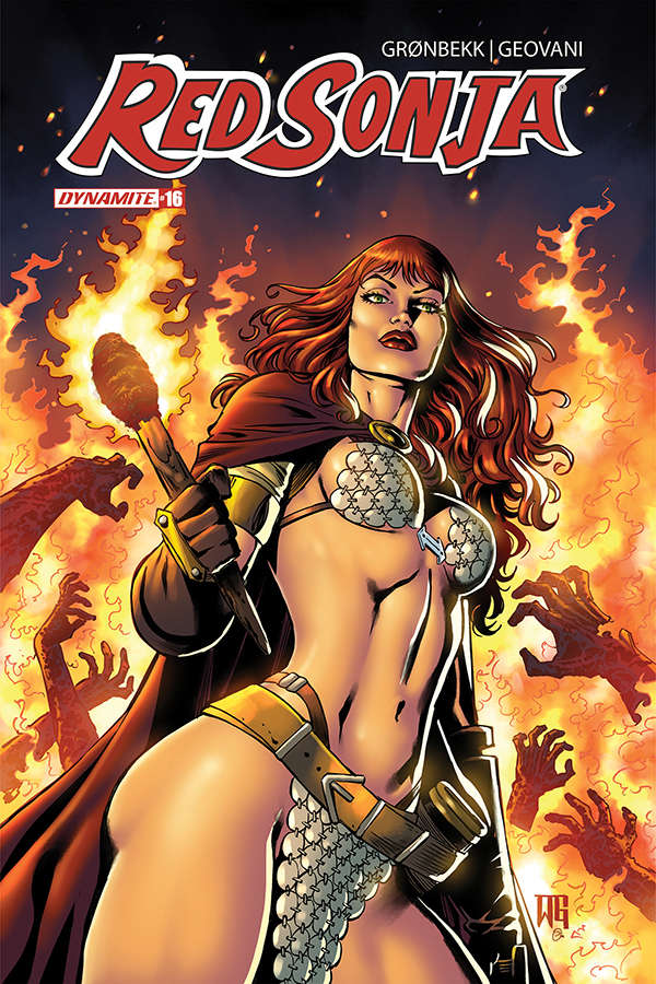 Red Sonja (Dynamite, Vol. 7) #16 Variation D