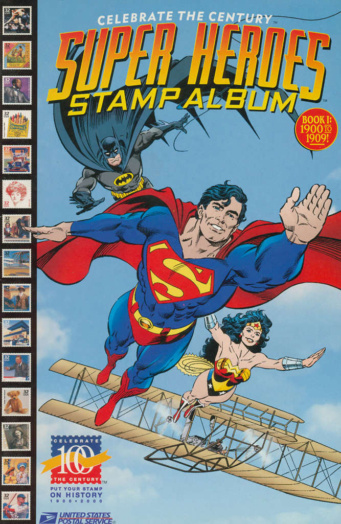 Super Heroes Stamp Album