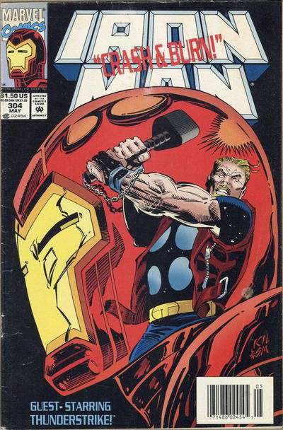 Iron Man (1st Series) #304 Newsstand Edition